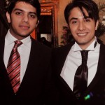 Goher Mumtaz with Ali Zafar at his wedding