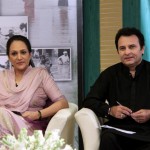 Bushra Ansari and Behroz Sabzwari hosting HUM TV Telethon 2011