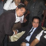 Ali Zafar with Dilip Kumar