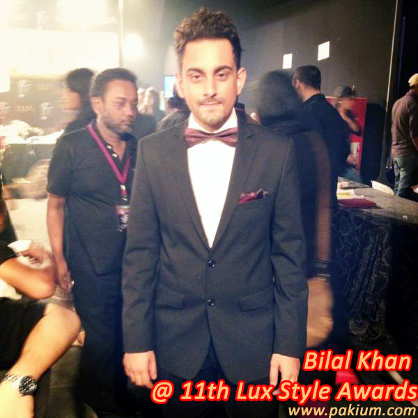 bilal Khan at Lux Style Awards 2012