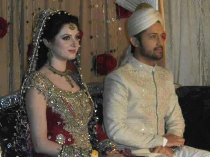 Atif ASlam SAra Bharwana Wedding Baraat Phoro