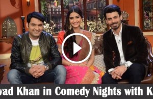 Fawad Khan in comedy nights with Kapil, Watch full show online