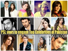 Top Pakistani Stars and Celebrities in Super League