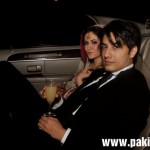 Ali Zafar with his bride Ayesha Fazli at wedding day