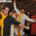Ali Zafar dancing at his Mehndi