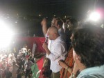 Ali Azmat addressing PTI Dharna in KArachi