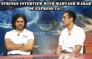 Strings Interview with Mahvash Waqar on Express 24/7