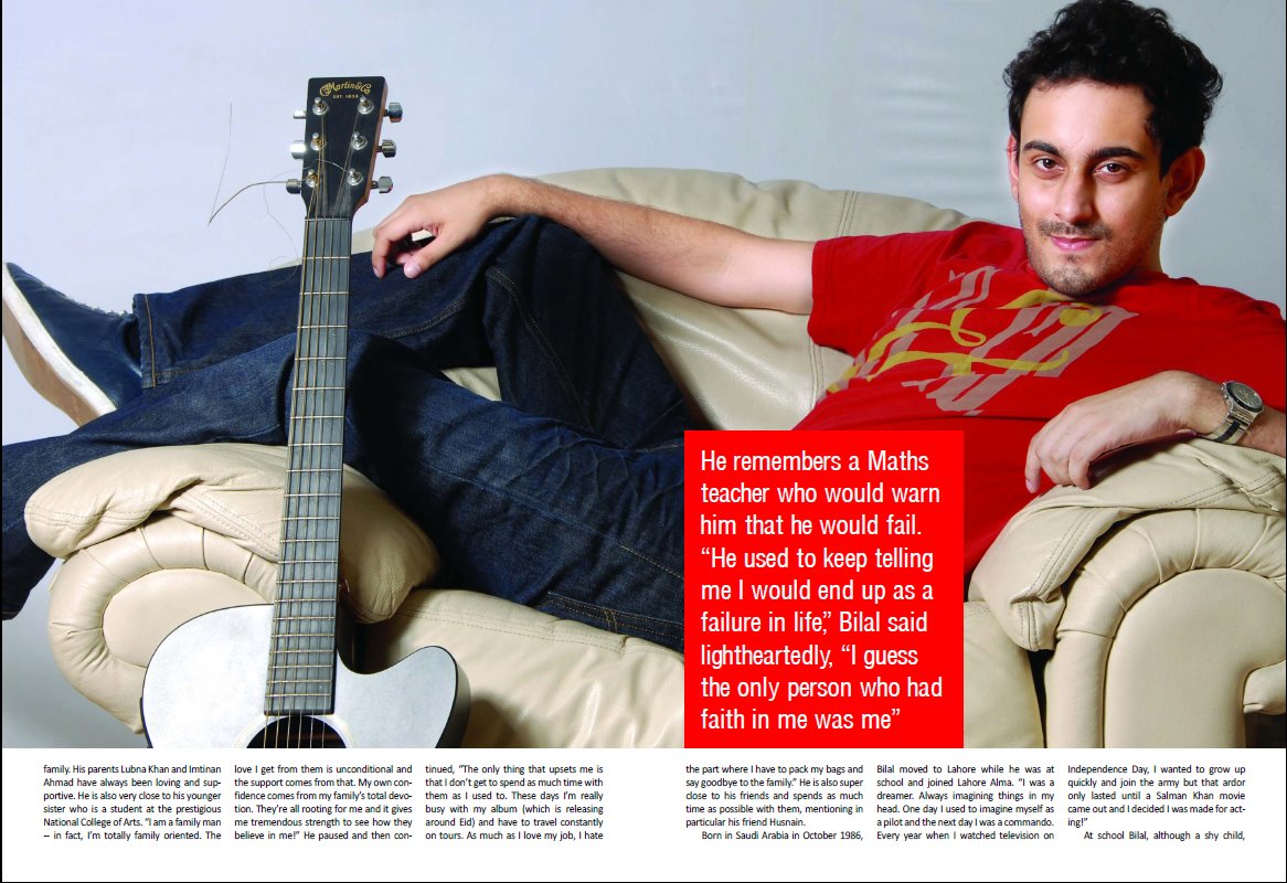 Bilal Khan's interview with Good Times Magazine