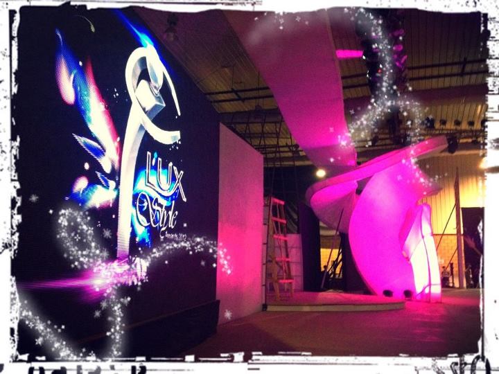 11th Lux Style Awards stage