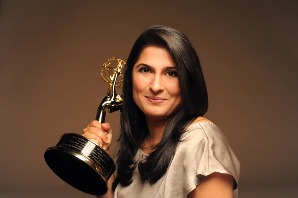 Sharmeen Obaid Chinoy with Emmy