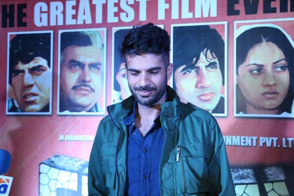 Adnan Malik at Sholay premier