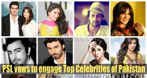 Top Pakistani Stars and Celebrities in Super League